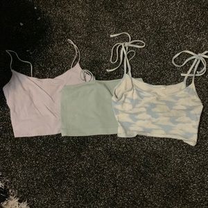 Tank top bundle first two from Aeropostale last one from pacsun all size xs